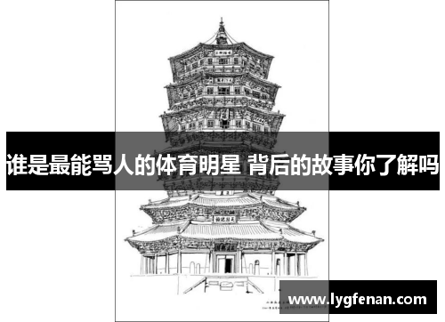谁是最能骂人的体育明星 背后的故事你了解吗